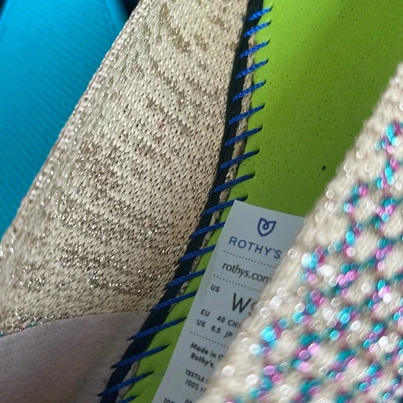 Rothy's The Point Fancy Size 9 (no packaging included) - Picture 5 of 6